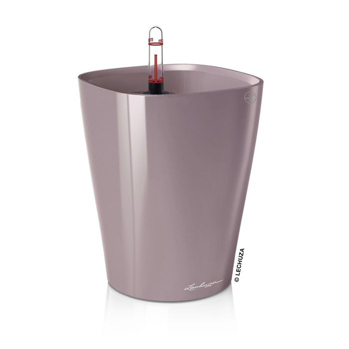 Кашпо с автополивом "Дельтини", цвет фиолетовый