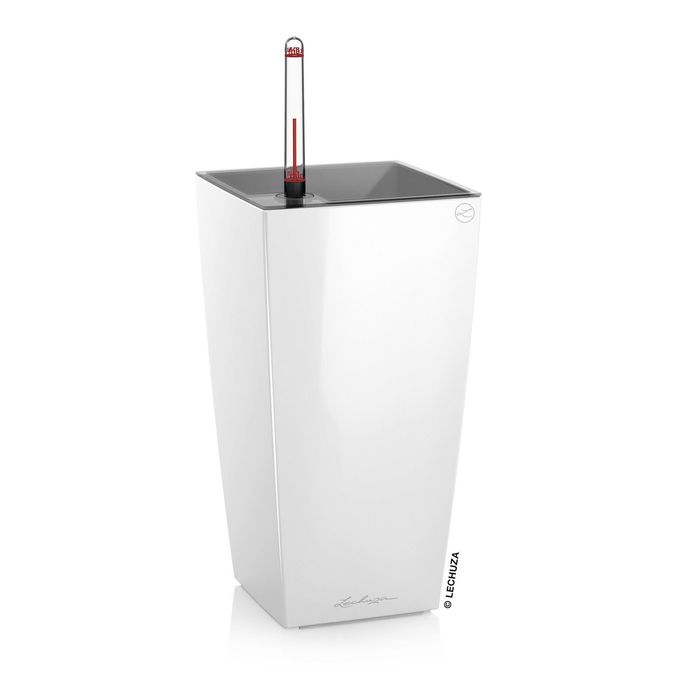 Кашпо с автополивом "Макси. Куби", цвет белый