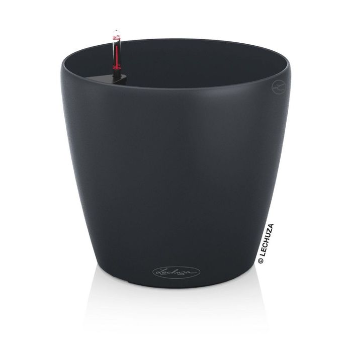 Кашпо с автополивом "Классико. Колор", цвет серый