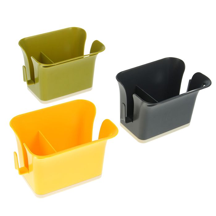 Подставка для ванных и кухонных принадлежностей, цвет МИКС