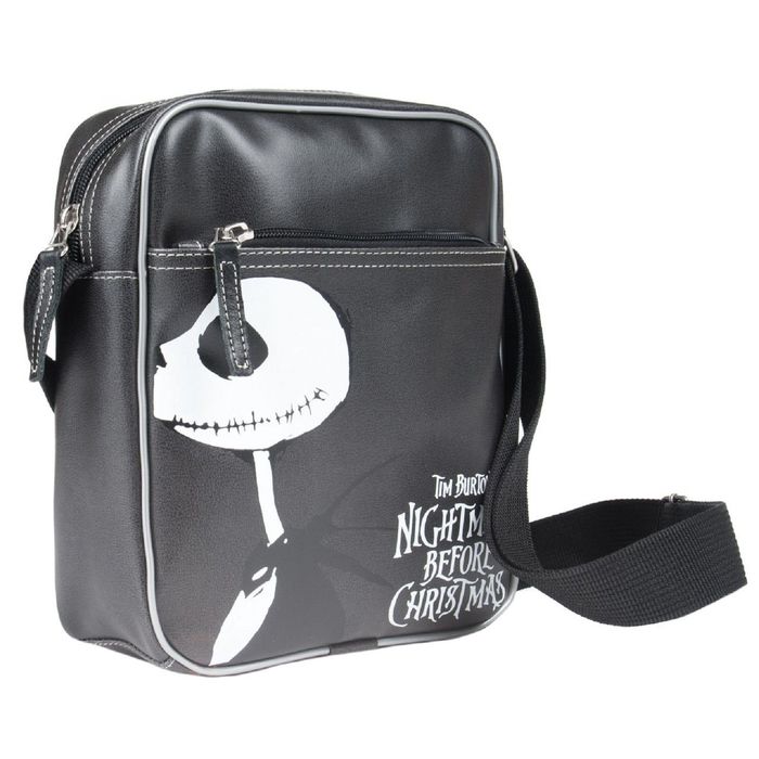 Сумка молодёжная, 22,5 × 26 × 9 см, отделение на молнии, карман, цвет серо-чёрный