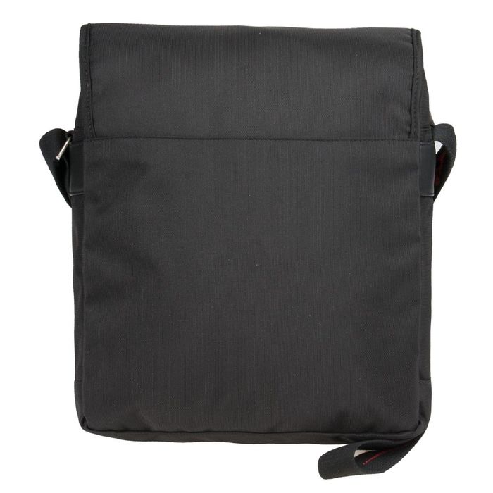 Сумка молодёжная, 28,5 × 32,5 × 10 см, отделение на молнии, карман, цвет чёрно-красный