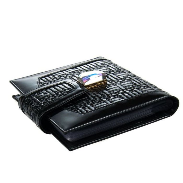 Визитница, 40 визиток, цвет чёрный