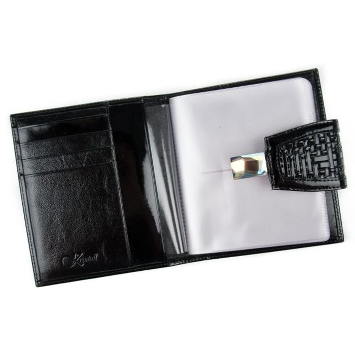 Визитница, 40 визиток, цвет чёрный