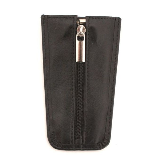 Футляр для ключей, 4 карабина, цвет чёрный