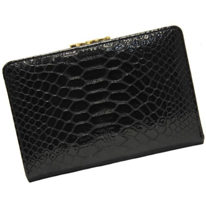 Портмоне, 12,5х2х8,5 см, отделение для купюр, для монет, отделение для кредитных карт, цвет чёрный