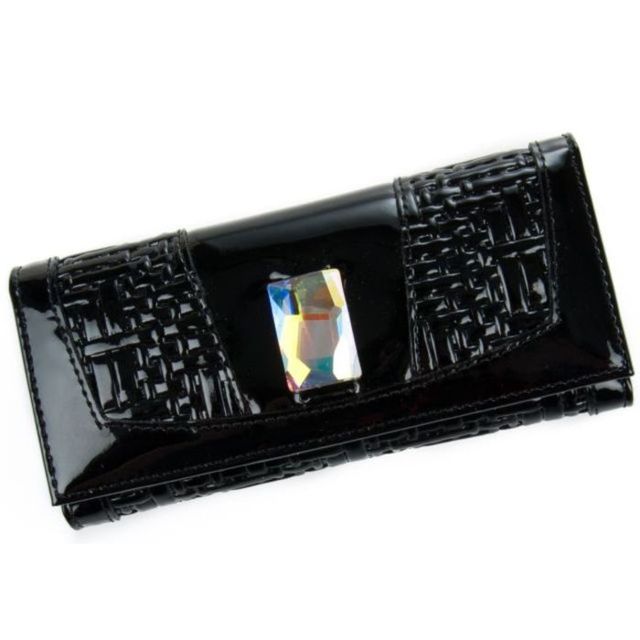 Футляр для ключей, 4 карабина, цвет чёрный