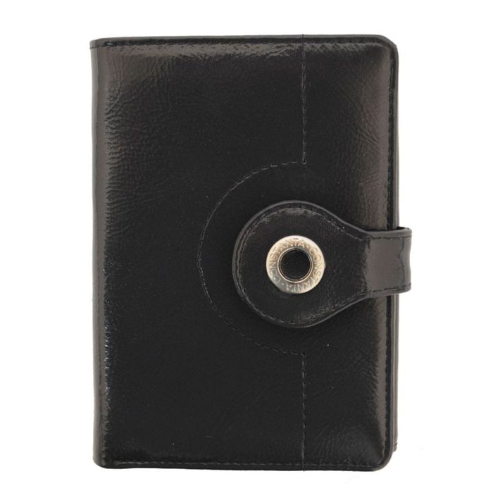 Портмоне, 9,5х2х14,2 см, отделение для купюр, для монет, 2 отделения для кредитных карт, цвет серый