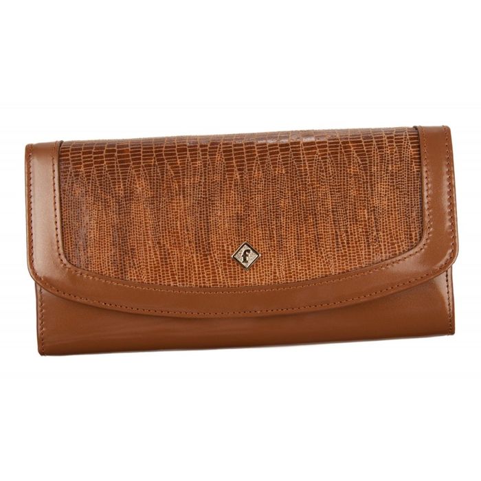 Портмоне, 19х3х10,3 см, отделение для купюр, для монет, отделение для кредитных карт, цвет рыжий