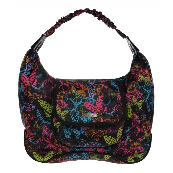 Сумка женская, отдел на молнии, наружный карман, цвет разноцветный