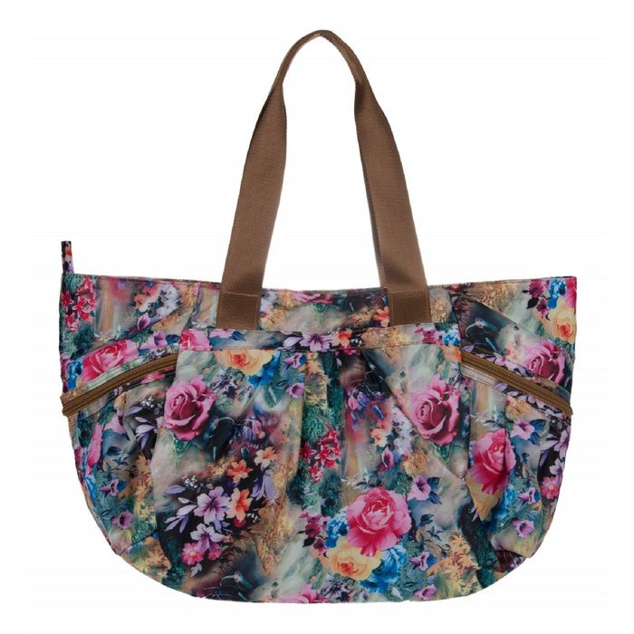 Сумка женская, отдел на молнии, 2 наружных кармана, цвет разноцветный