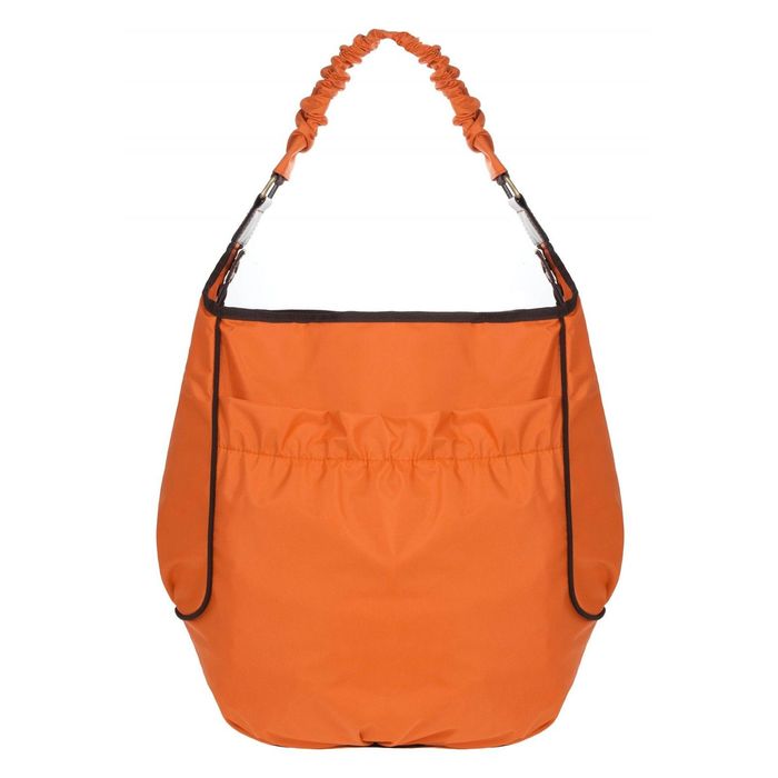 Сумка женская, отдел на молнии, наружный карман, цвет оранжевый