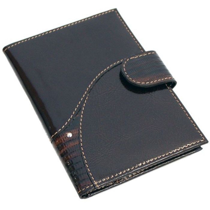 Обложка для автодокументов, цвет коричневый