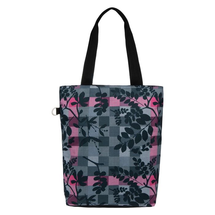 Сумка женская, отдел на молнии, цвет серый/розовый