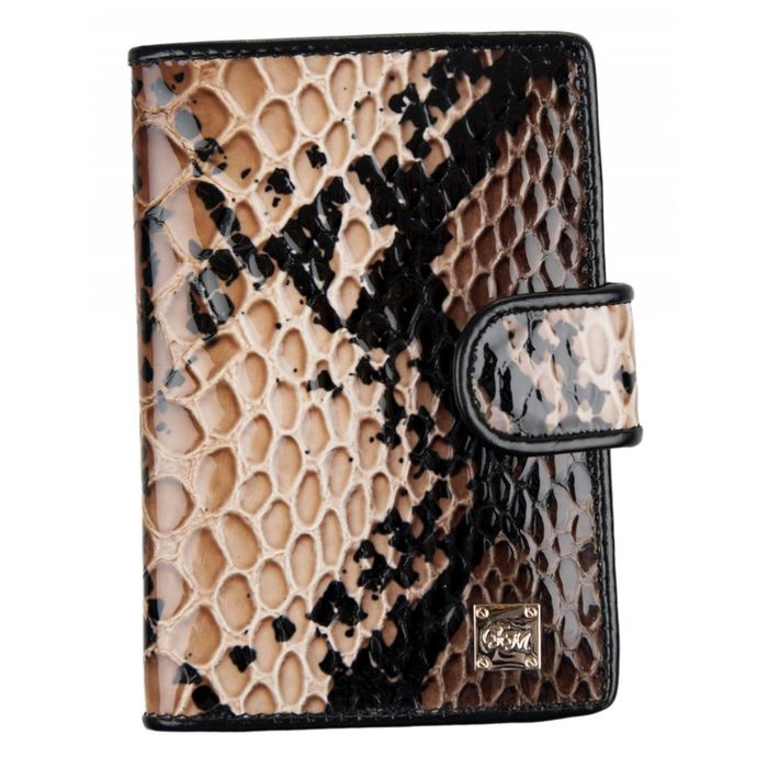 Обложка для автодокументов, цвет бежевый/чёрный