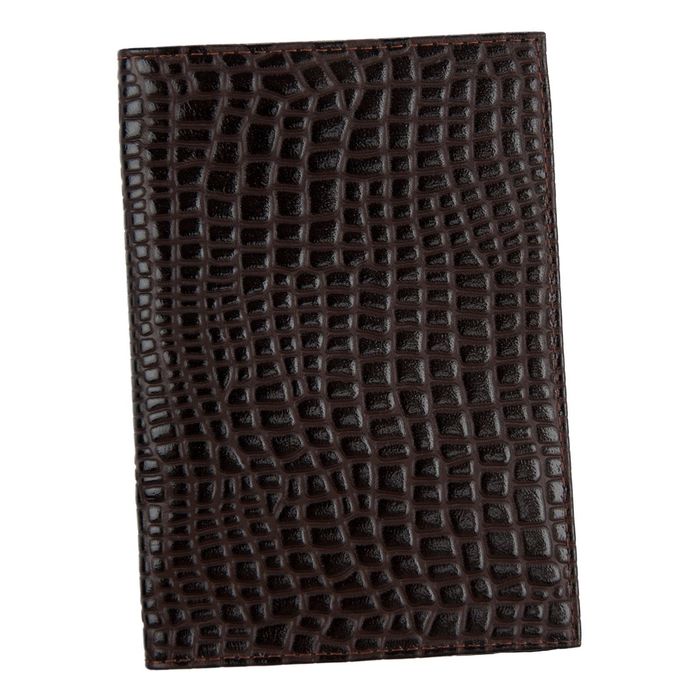 Обложка для автодокументов, цвет коричневый