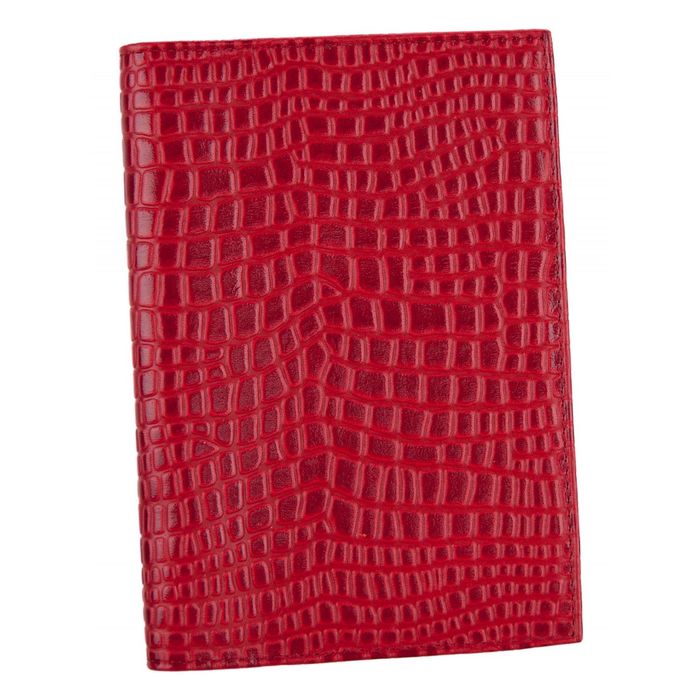 Обложка для автодокументов, цвет красный