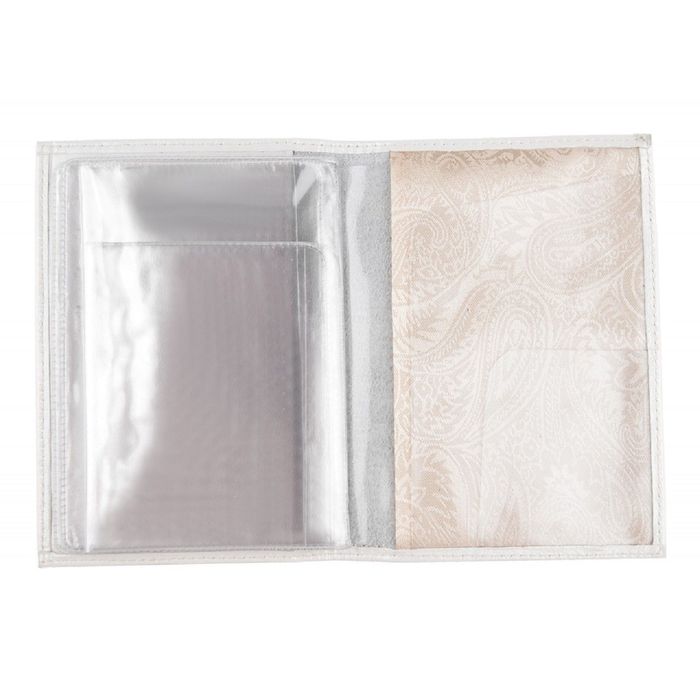 Обложка для автодокументов, цвет белый