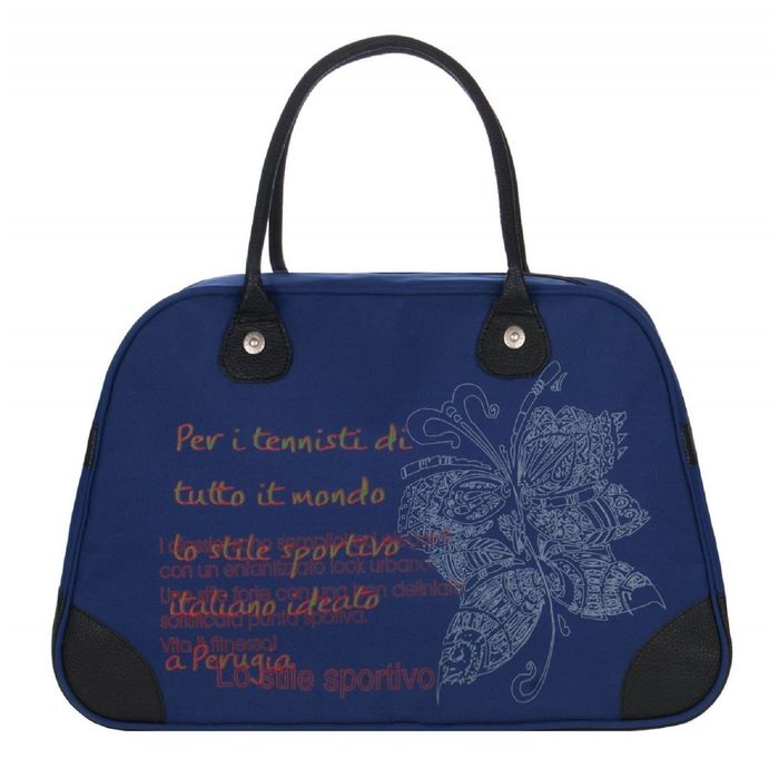 Сумка дорожная, 47 × 29,5 × 22 см, отделение на молнии, карман, цвет синий