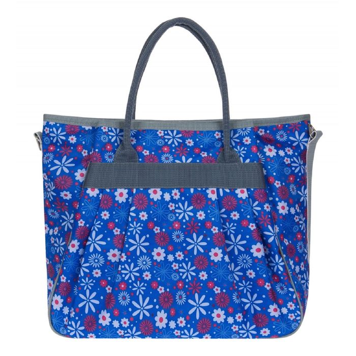 Сумка женская, отдел на молнии, наружный карман, цвет синий