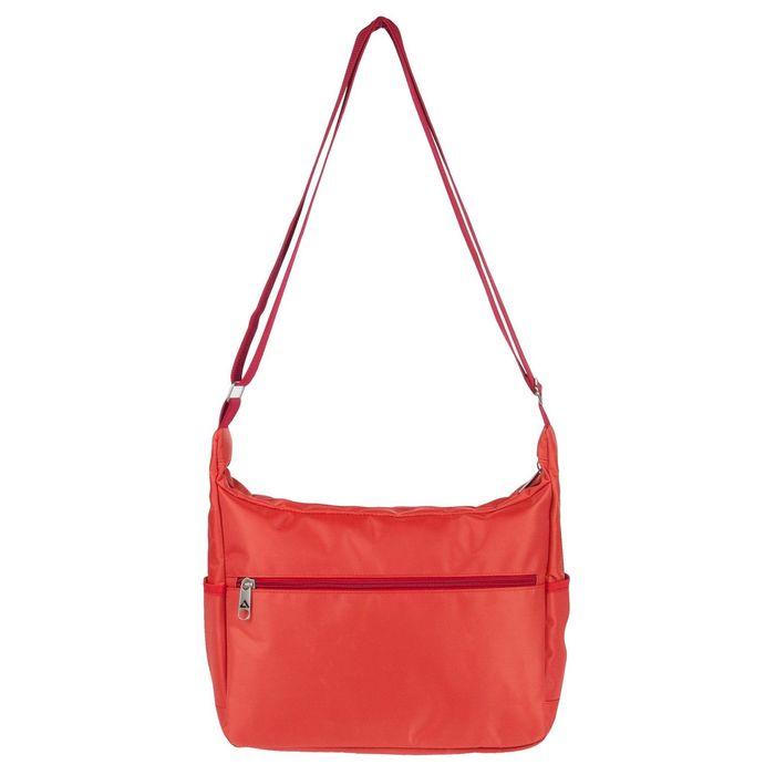 Сумка молодежная, 36 × 28 × 12 см, отделение на молнии, карман, цвет оранжевый
