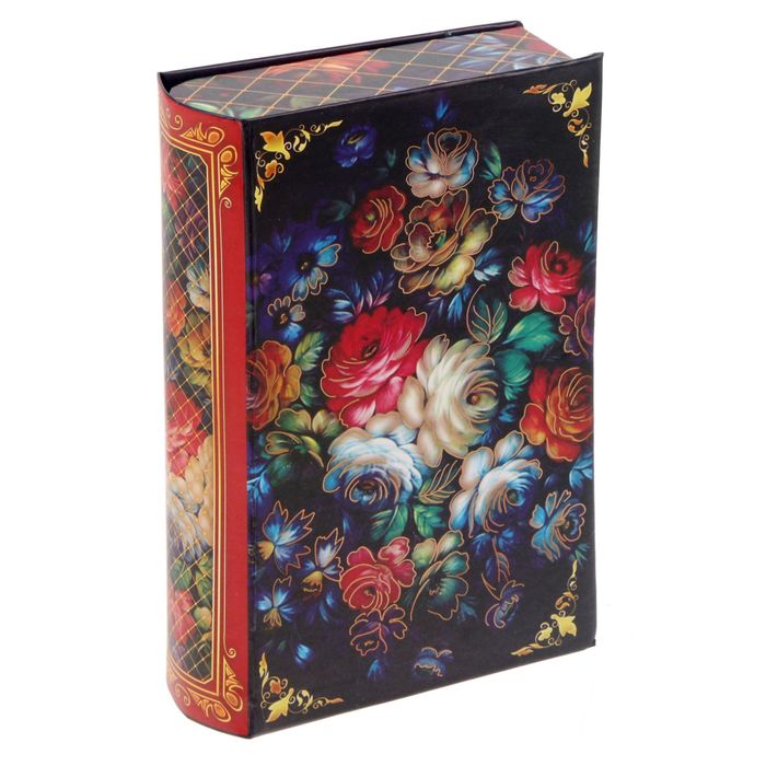 Коробка–книга подарочная «Русский стиль: жостово», 11 х 18 см