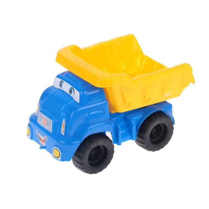 Самосвал "Бимка-Улыбка", с наклейками, МИКС