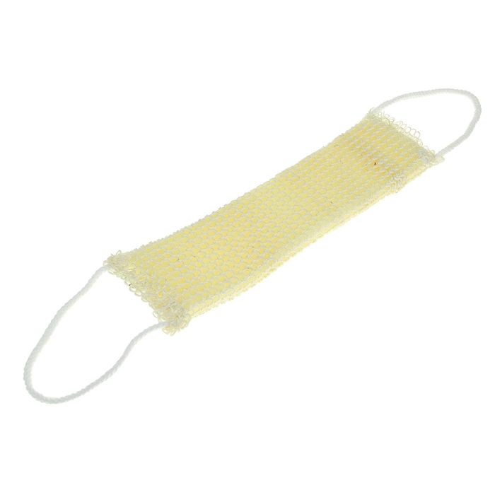 Мочалка-лента массажная 40х10 см, сизаль, поролон