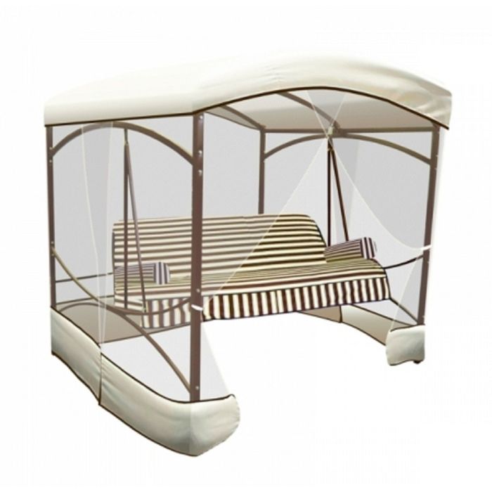 Качели садовые «Жаклин» коричневые