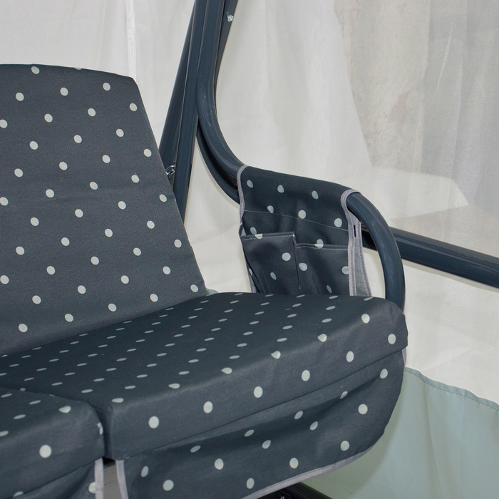 Качели садовые «Глория» горох