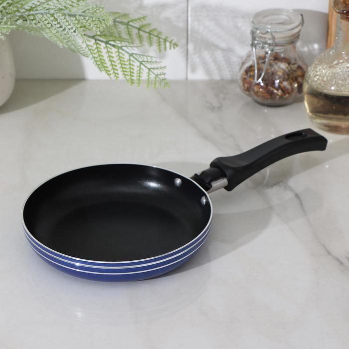 Сковорода 14 см "Лерой", с антипригарным покрытием, МИКС