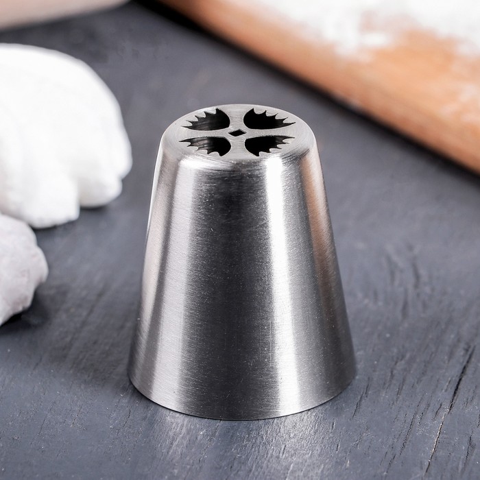 Насадка кондитерская d=3,7 см "Цветок"