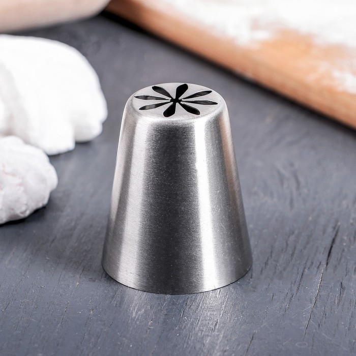 Насадка кондитерская d=3,7 см "Цветок"