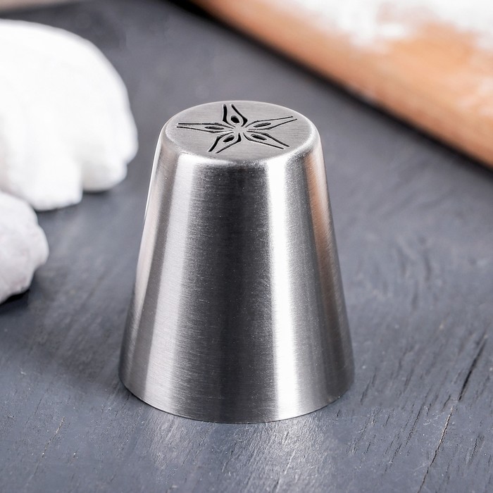 Насадка кондитерская d=3,7 см "Цветок"