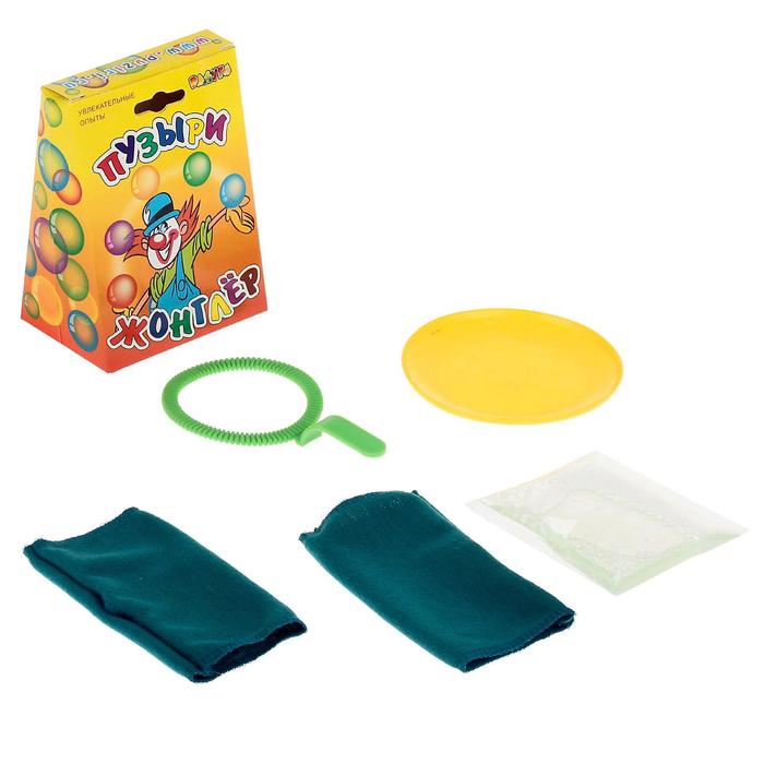 Мыльные пузыри "Увлекательные опыты. Жонглер"