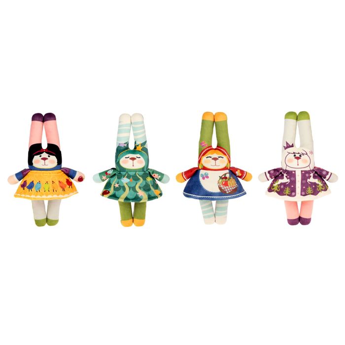 Мягкая игрушка-перевёртыш "Моя Зая. Сказки", 42 см