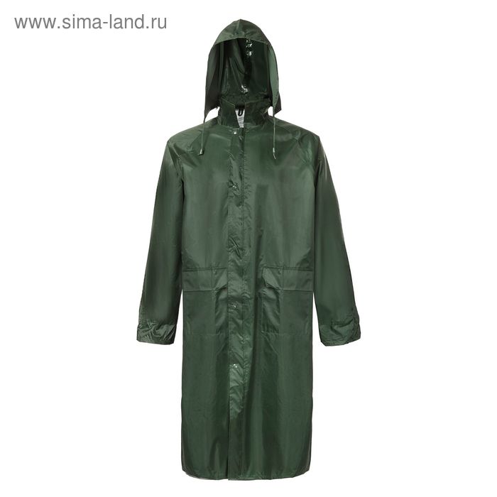 

Плащ влагозащитный полиэстер, р. L, 48-50, цвет зелёный