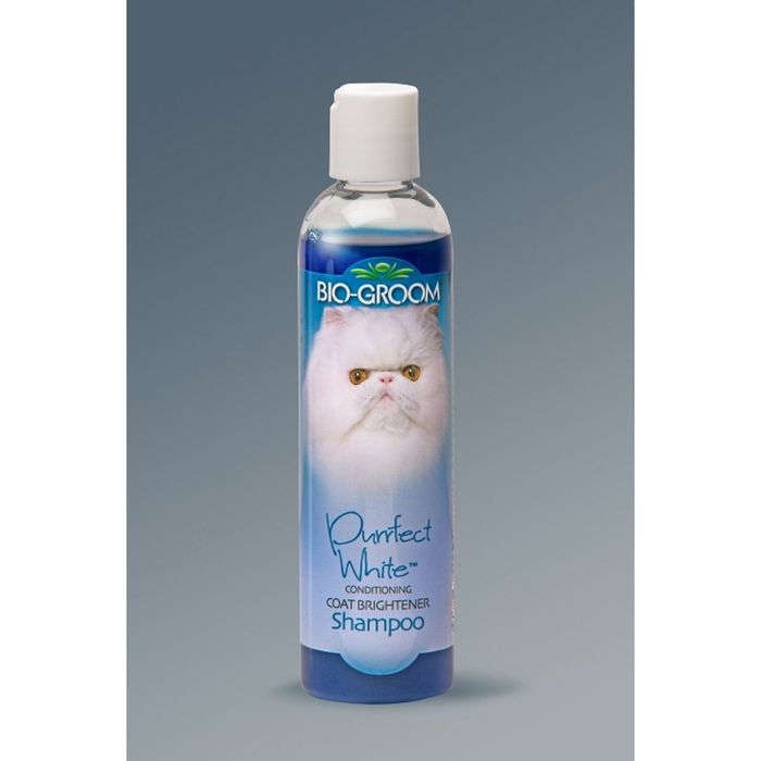 Шампунь Bio-Groom Purrfect White Shampoo для кошек, повышает яркость окраса, 237 мл