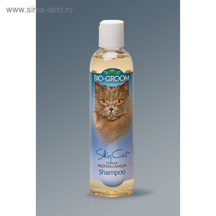 

Шампунь-кондиционер Bio-Groom Silky Cat Shampoo для кошек шелковый, 236 мл