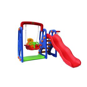 

Игровой комплекс: горка + качели «Жук», МИКС