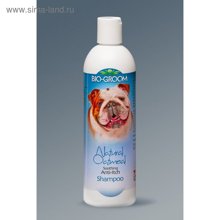 

Шампунь Bio-Groom Natural Oatmeal успокаивающий толокняный, 355 мл