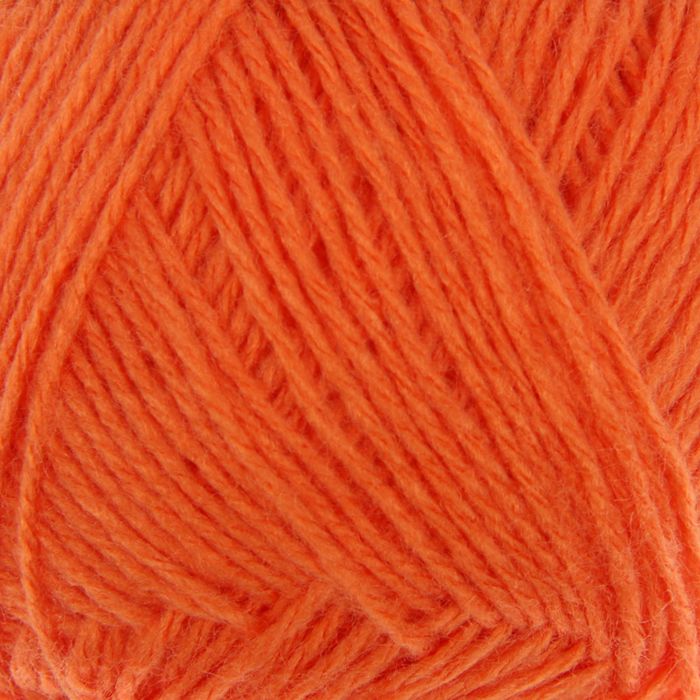 Пряжа "Ласка" 100% акрил 250м/50гр (9242 оранжевый)