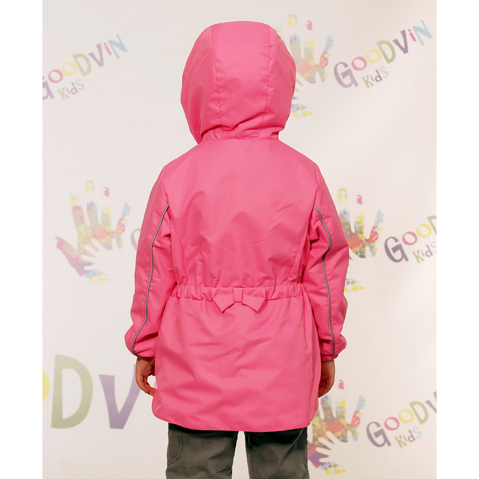 Куртка для девочки "ЛИДА", рост 86 см (48), цвет розовый В20017-07_М
