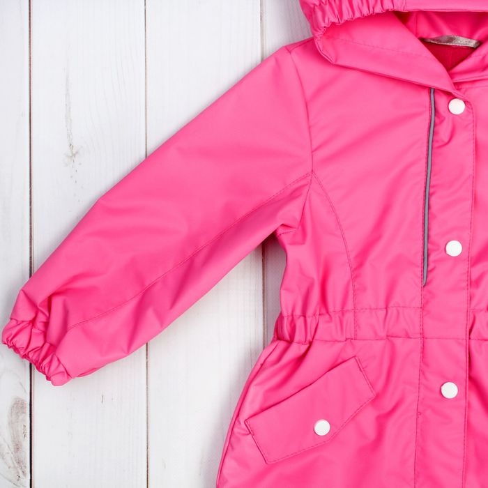 Куртка для девочки "ЛИДА", рост 86 см (48), цвет розовый В20017-07_М