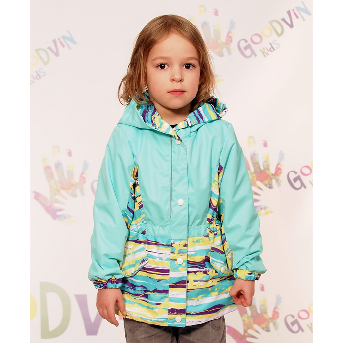 Куртка для девочки "ЛИДА", рост 104 см (56), цвет минт В20017-07