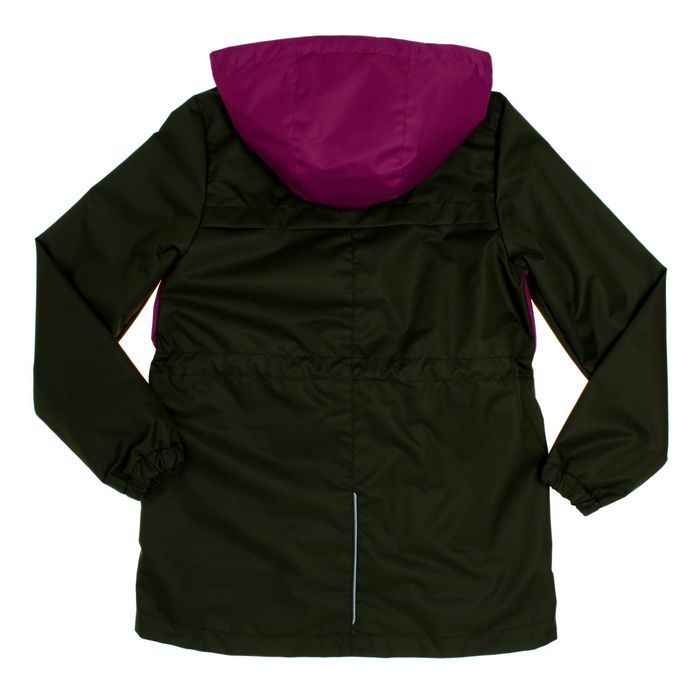 Куртка для девочки "ЕВА", рост 128 см (64), цвет ирис/хаки В10017-10