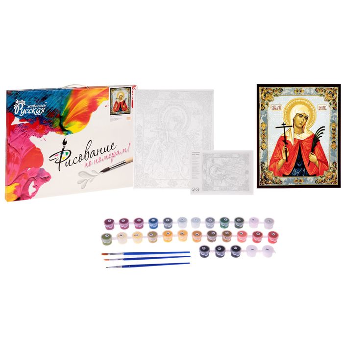 Рисование по номерам "Святая Валентина"