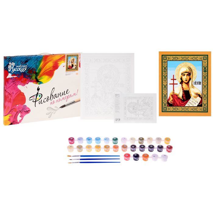 Рисование по номерам "Святая Татиана Римская"