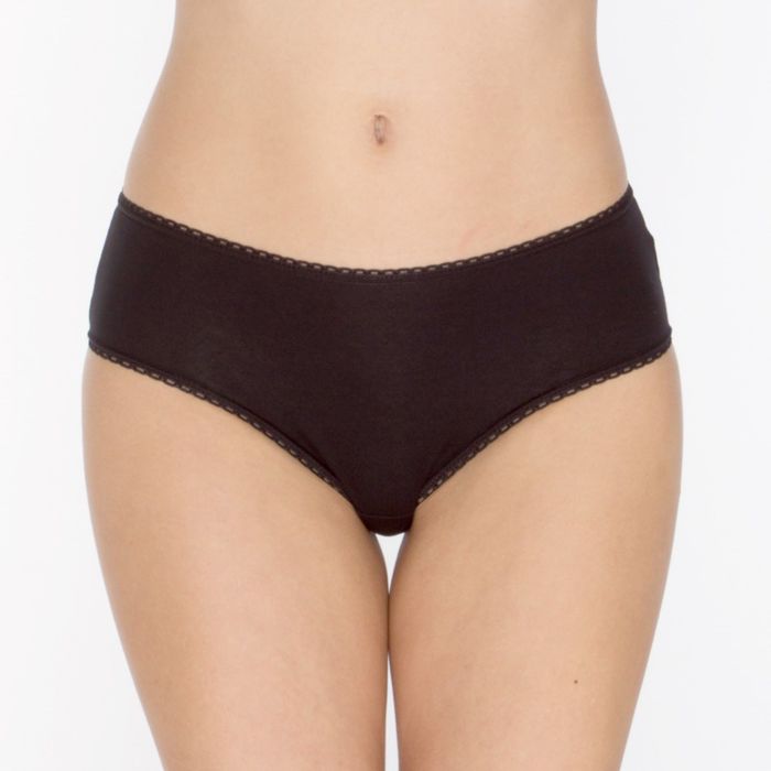 Трусы женские слипы DS1153, цвет чёрный (black), размер 52 (XXL)