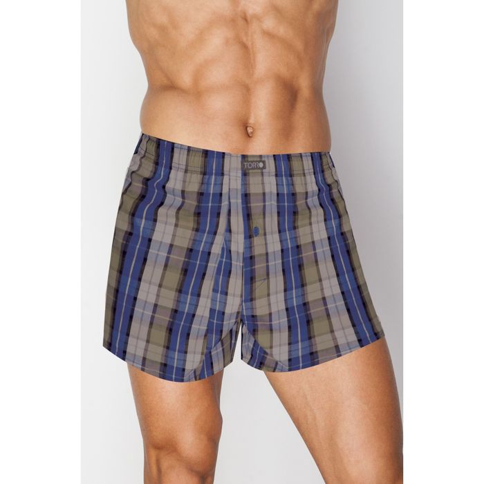 Трусы мужские свободные TMBF2073, цвет синий (blue), размер 46 (S)